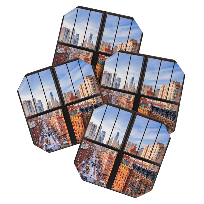 New York City Window | Lower Manhattan Coaster Gallery Image 1