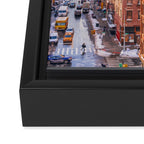 New York City Window | Lower Manhattan Framed Canvas Print Gallery Image 3