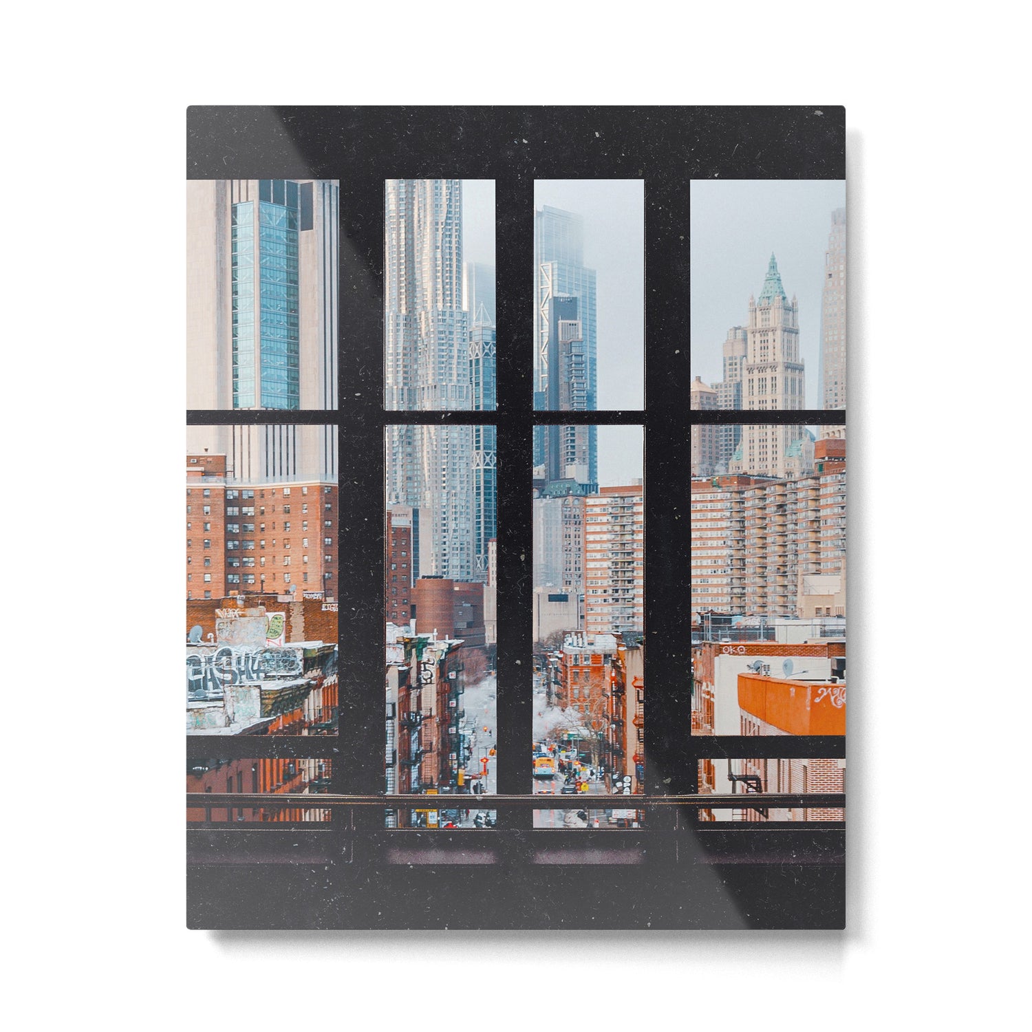 New York City Window Metal Print Gallery Image 4