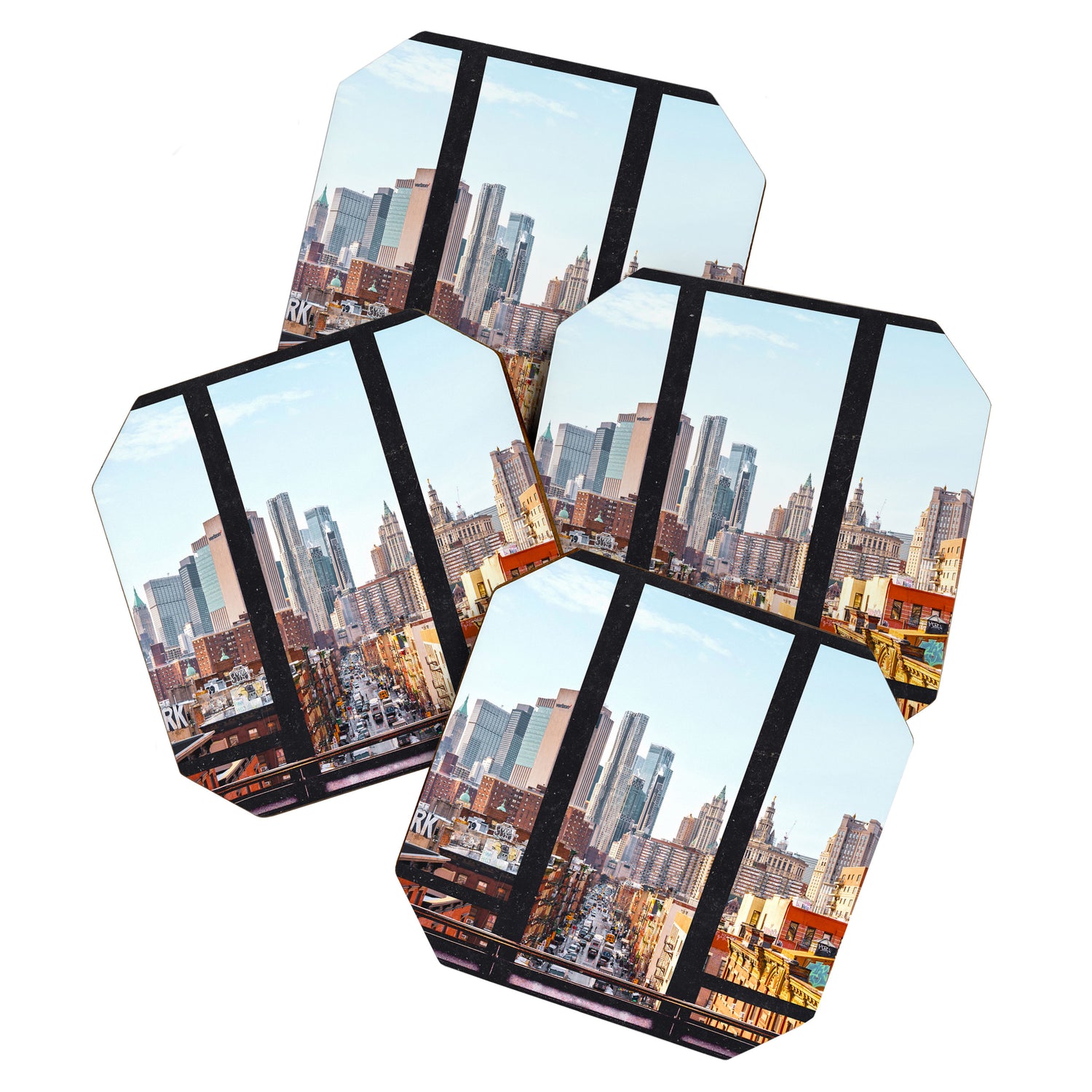 New York City Window Views Coaster Gallery Image 1