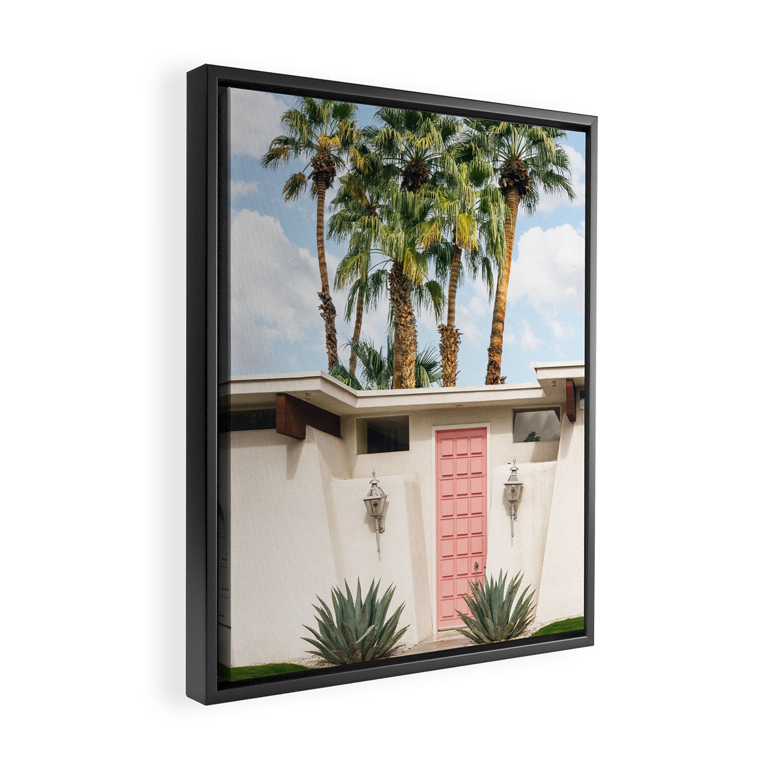 Palm Springs #5 Framed Canvas Print Gallery Image 2