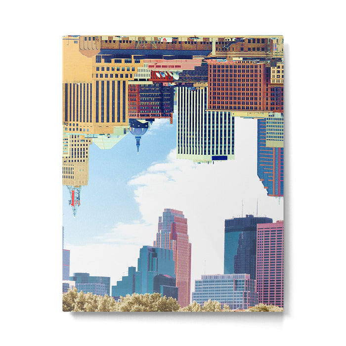 Twin Cities Minneapolis and Saint Paul Metal Print Gallery Image 1