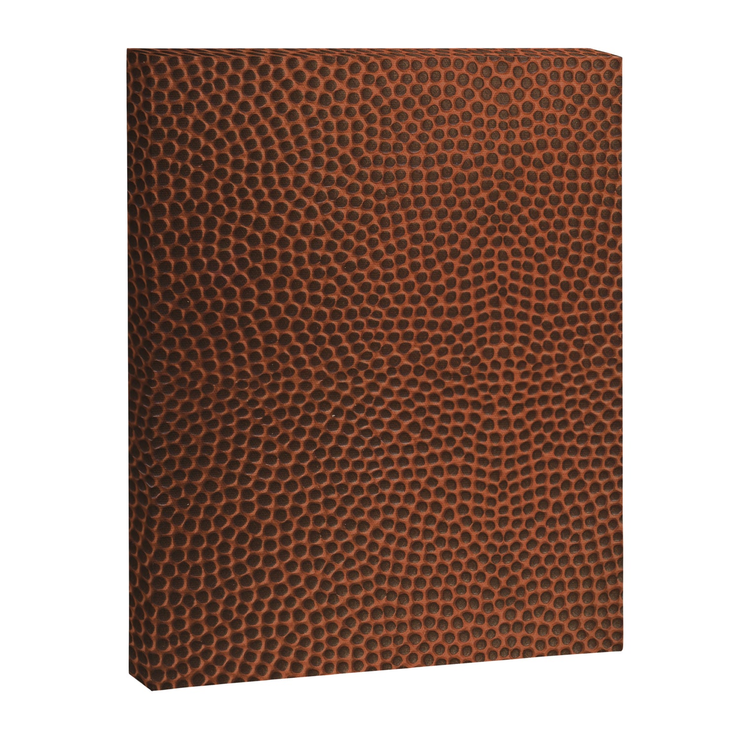 Football / Basketball Leather Texture Skin Canvas Print Gallery Image 3