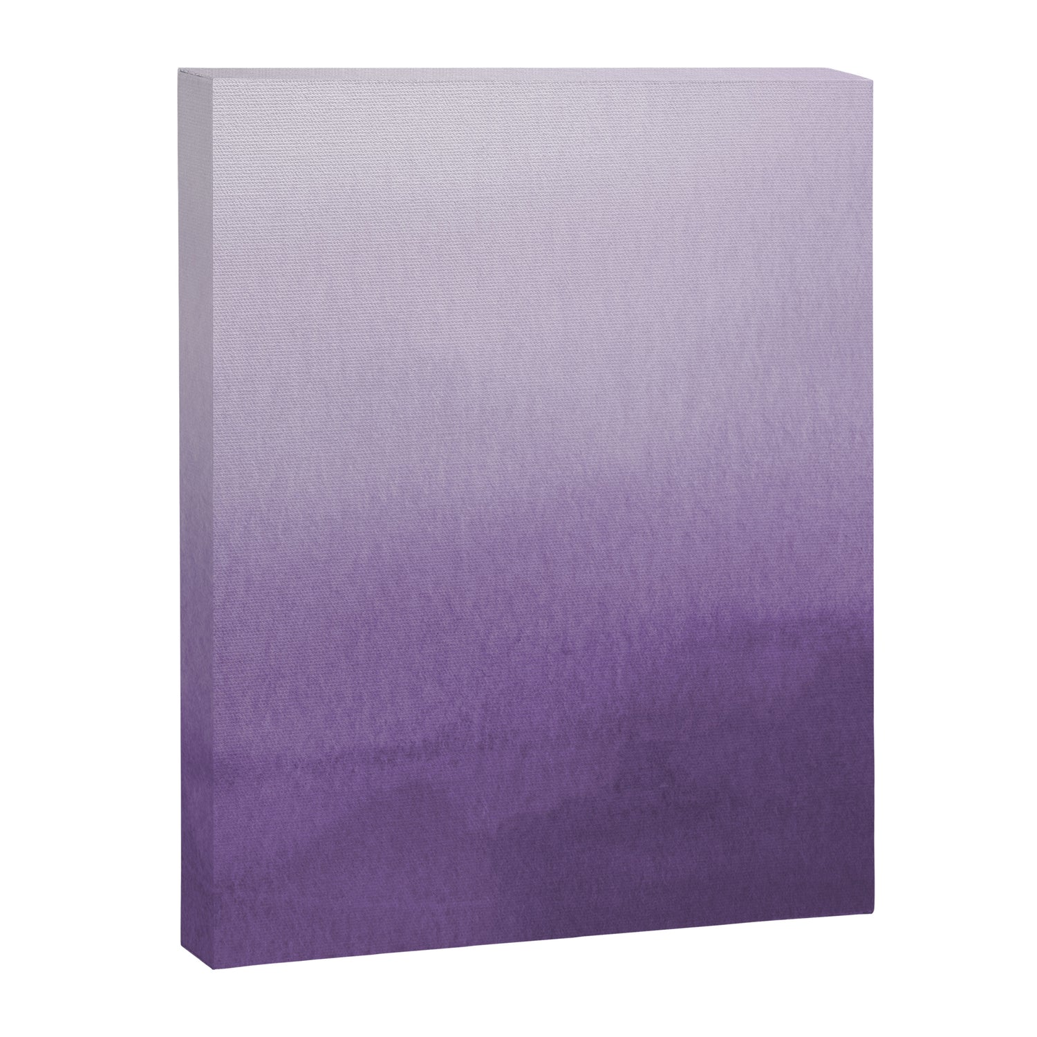Inspired by Pantone Chive Blossom Purple 18-3634 Watercolor Abstract Art Canvas Print Gallery Image 3