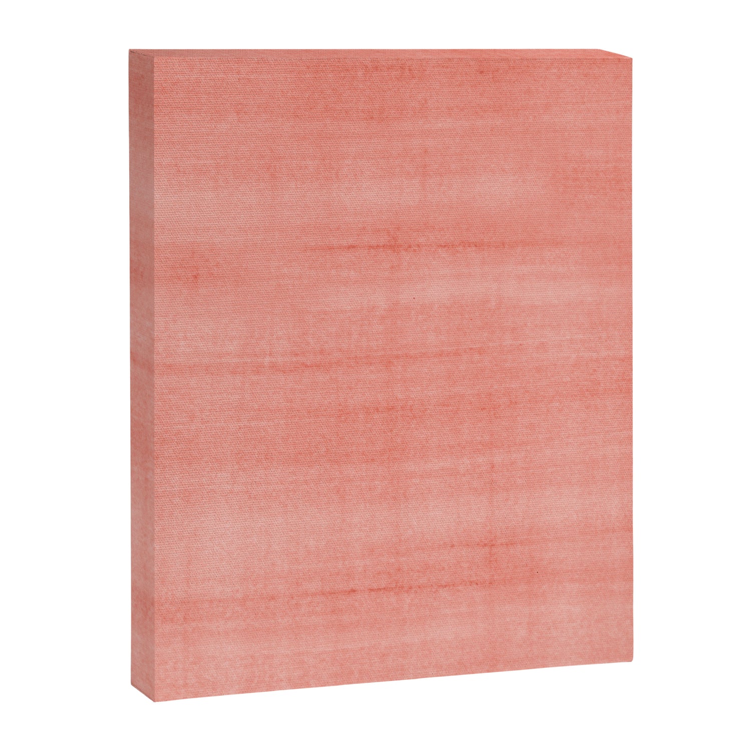 Pantone Living Coral Dry Brush Strokes Texture Canvas Print Gallery Image 3