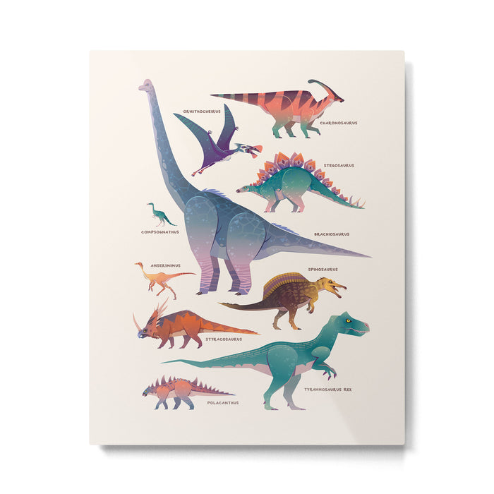 Dinosaurs Metal Print Gallery Image 1