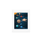 Solar system Art Print Gallery Image 1