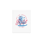 Surfing T-Rex Art Print Gallery Image 1