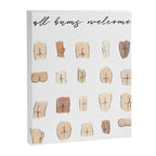 All bums welcome Canvas Print Gallery Image 6