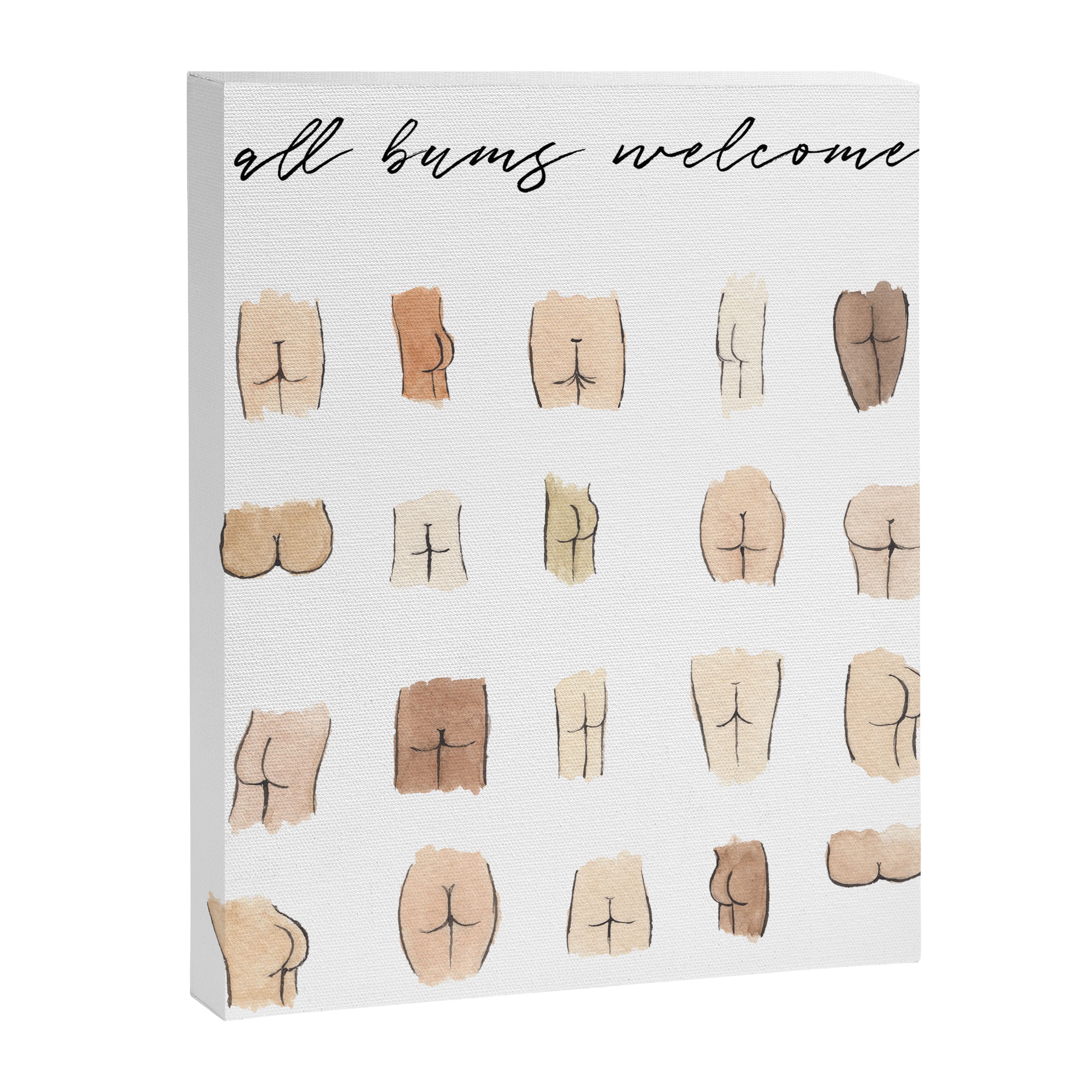 All bums welcome Canvas Print Gallery Image 6