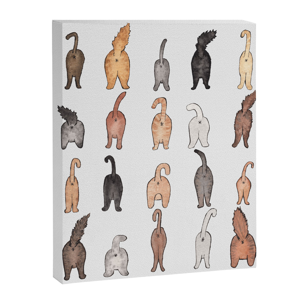 Cat butts Canvas Print Gallery Image 6