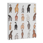 Cat butts Canvas Print Gallery Image 6