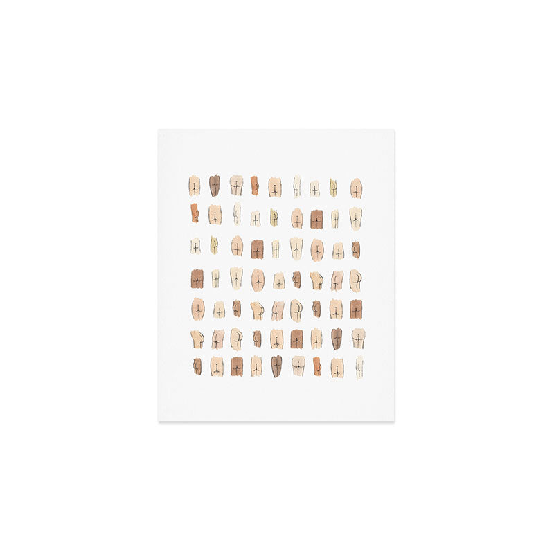 Lotsa Butts! Art Print Gallery Image 1