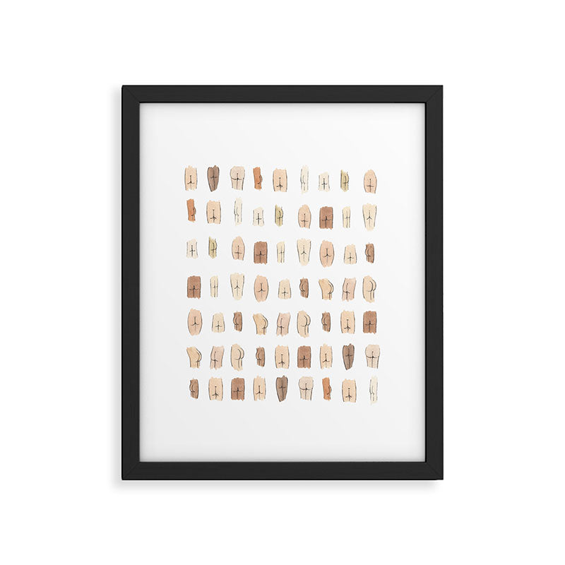 Lotsa Butts! Framed Art Print Gallery Image 6