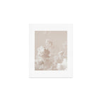 Light Academia Aesthetic white clouds Art Print Gallery Image 1