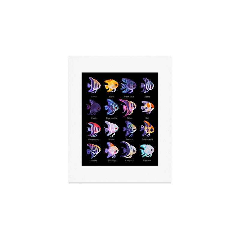 Angelfish! (freshwater) Art Print Gallery Image 1