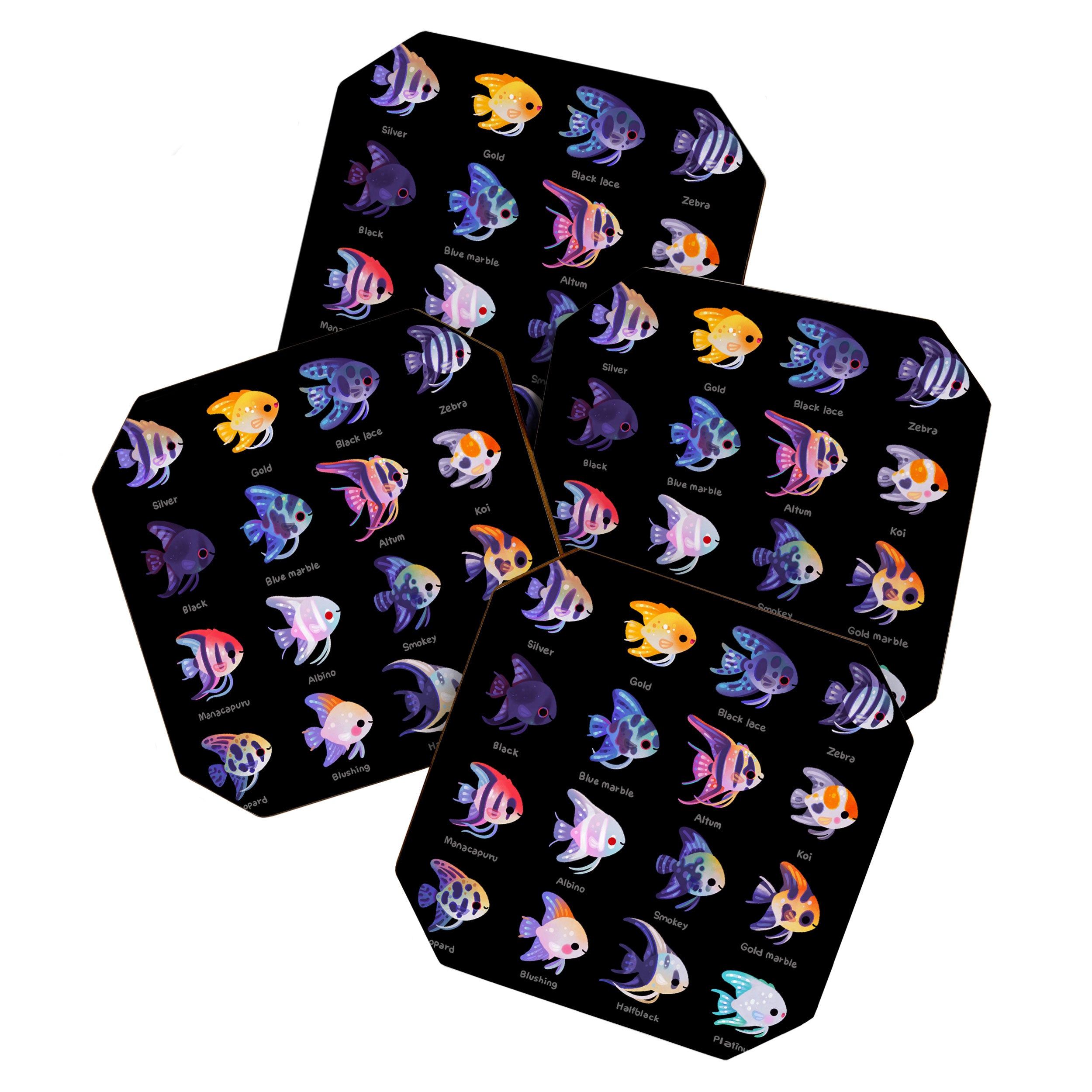 Angelfish! (freshwater) Coaster Gallery Image 1