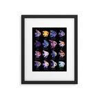 Angelfish! (freshwater) Framed Art Print Gallery Image 6