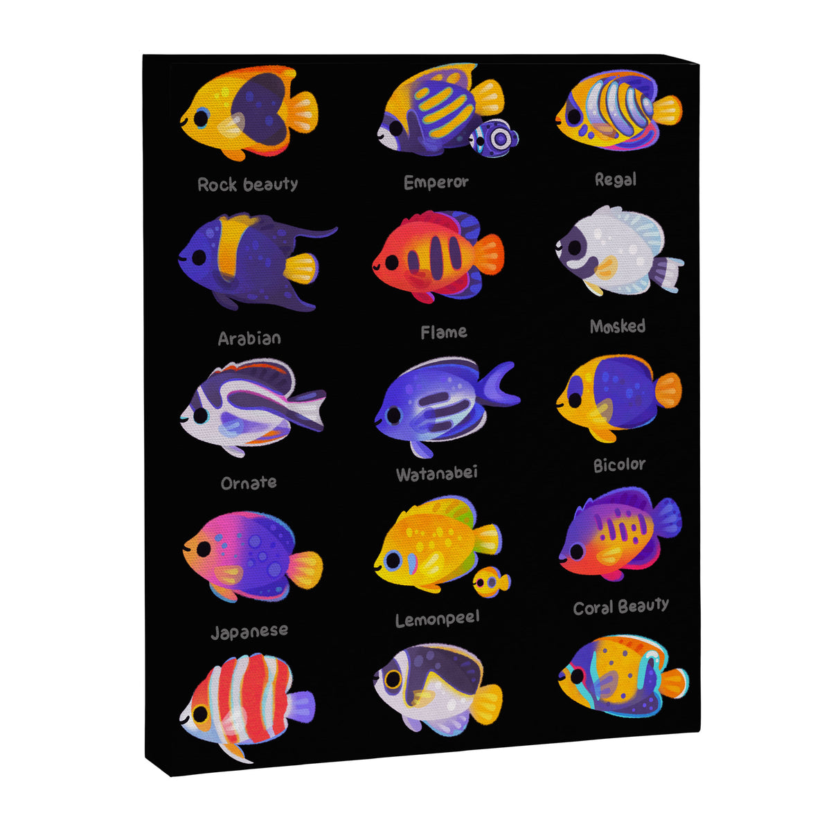 Angelfish! (marine) Canvas Print Gallery Image 6