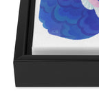 Arowana and peony Framed Canvas Print Gallery Image 3