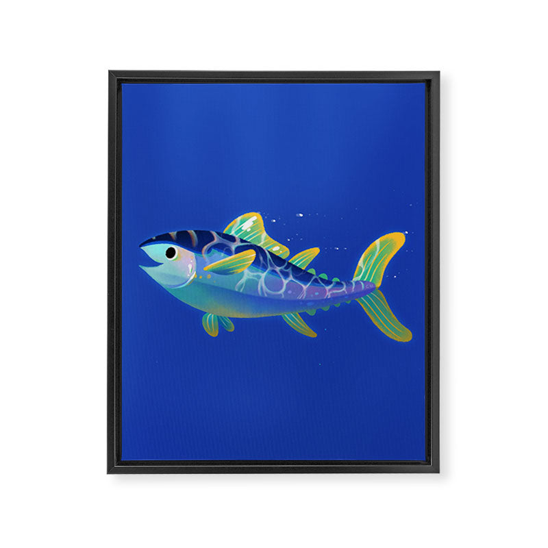Atlantic Bluefin Tuna Framed Canvas Print Gallery Image 6