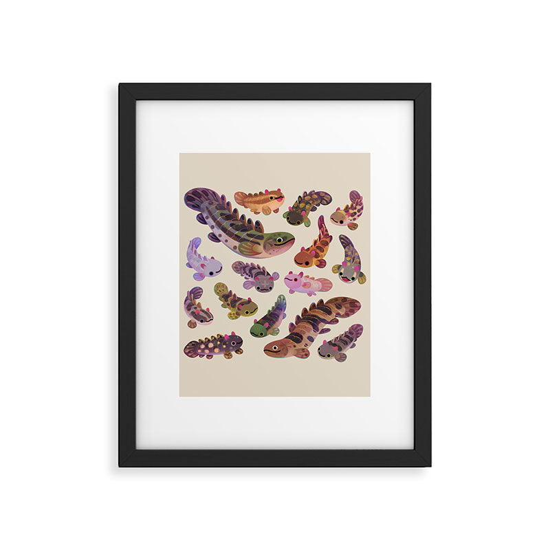 Baby polypterus Framed Art Print Gallery Image 6