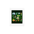 Baby succulent 4 - dark Art Print Gallery Image 1