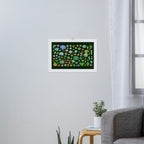 Baby succulents - mix (dark) Art Print Gallery Image 3