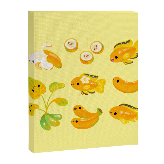 Banana cichlid Canvas Print Gallery Image 1