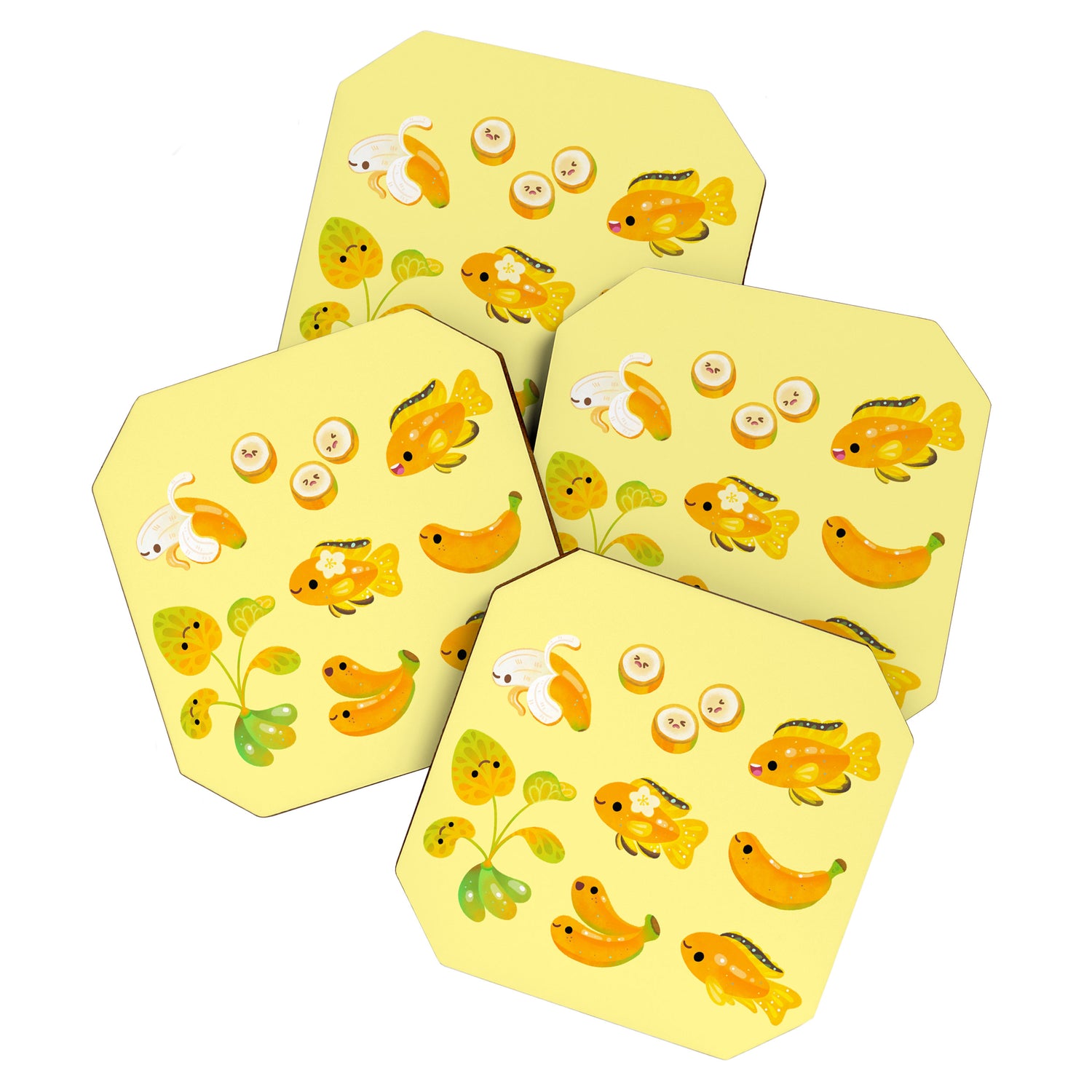 Banana cichlid Coaster Gallery Image 1