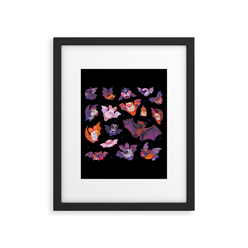 Bat Framed Art Print Gallery Image 5
