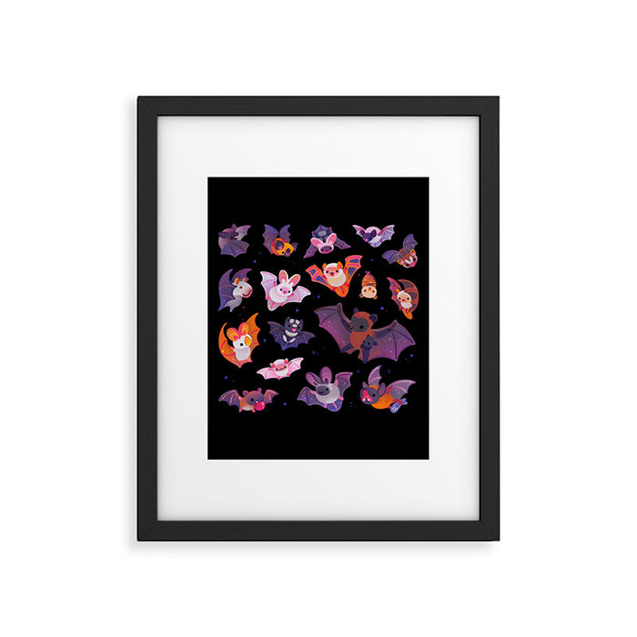 Bat Framed Art Print Gallery Image 1