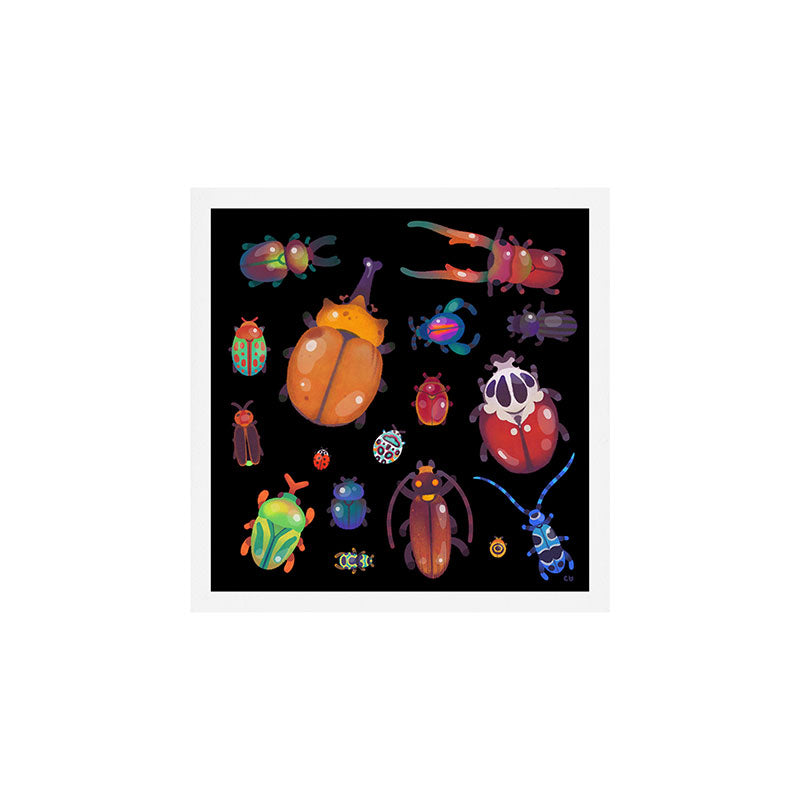 Beetle Art Print Gallery Image 1