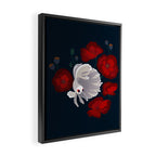 Bettas and Poppies Framed Canvas Print Gallery Image 2