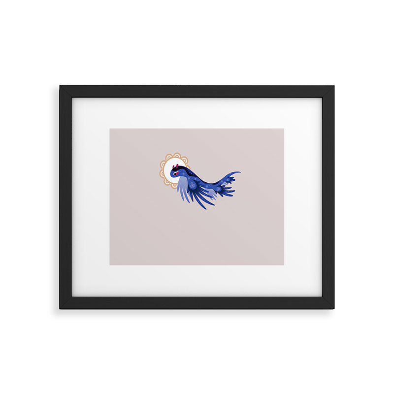 Blue dragon Framed Art Print Gallery Image 5