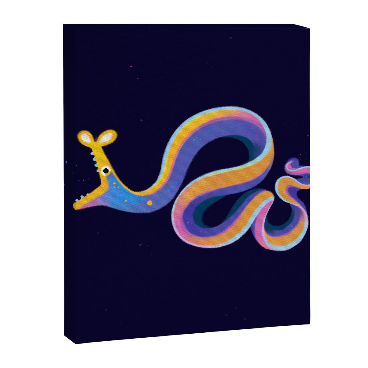 Blue ribbon eel Canvas Print Gallery Image 6
