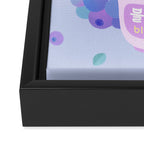 Blueberry poison yogurt 2 Framed Canvas Print Gallery Image 3
