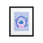 Blueberry poison yogurt 2 Framed Art Print Gallery Image 6