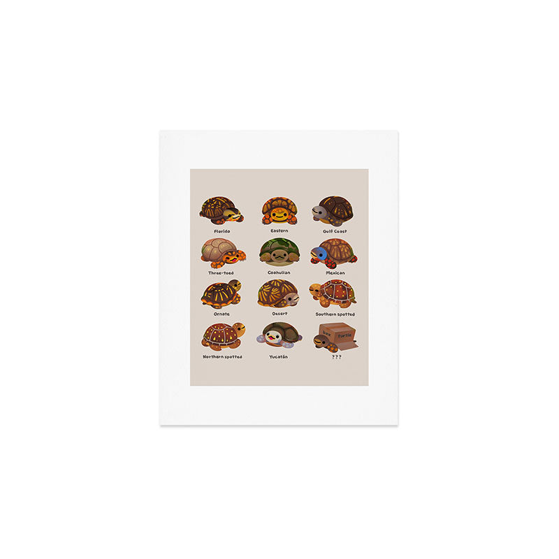 Box turtle Art Print Gallery Image 1