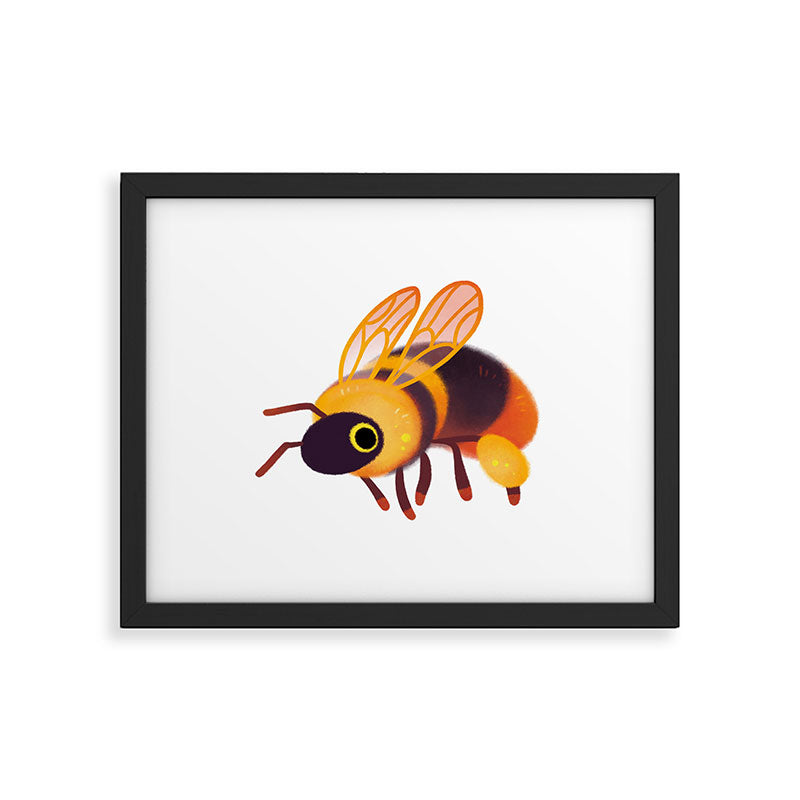 Bumblebee and fish Framed Art Print Gallery Image 5