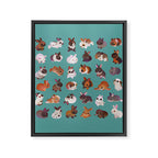 Bunny day Framed Canvas Print Gallery Image 8