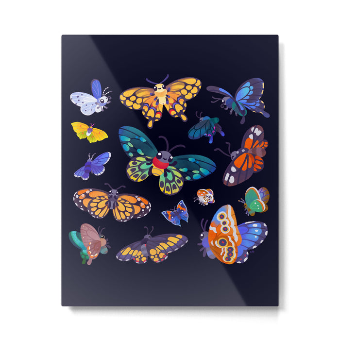 Butterflies Day Metal Print Gallery Image 1
