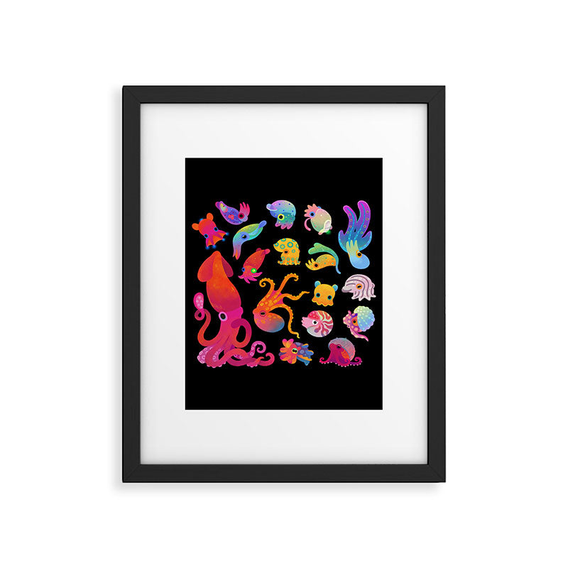 Cephalopod Framed Art Print Gallery Image 5