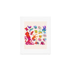 Cephalopod - pastel Art Print Gallery Image 1