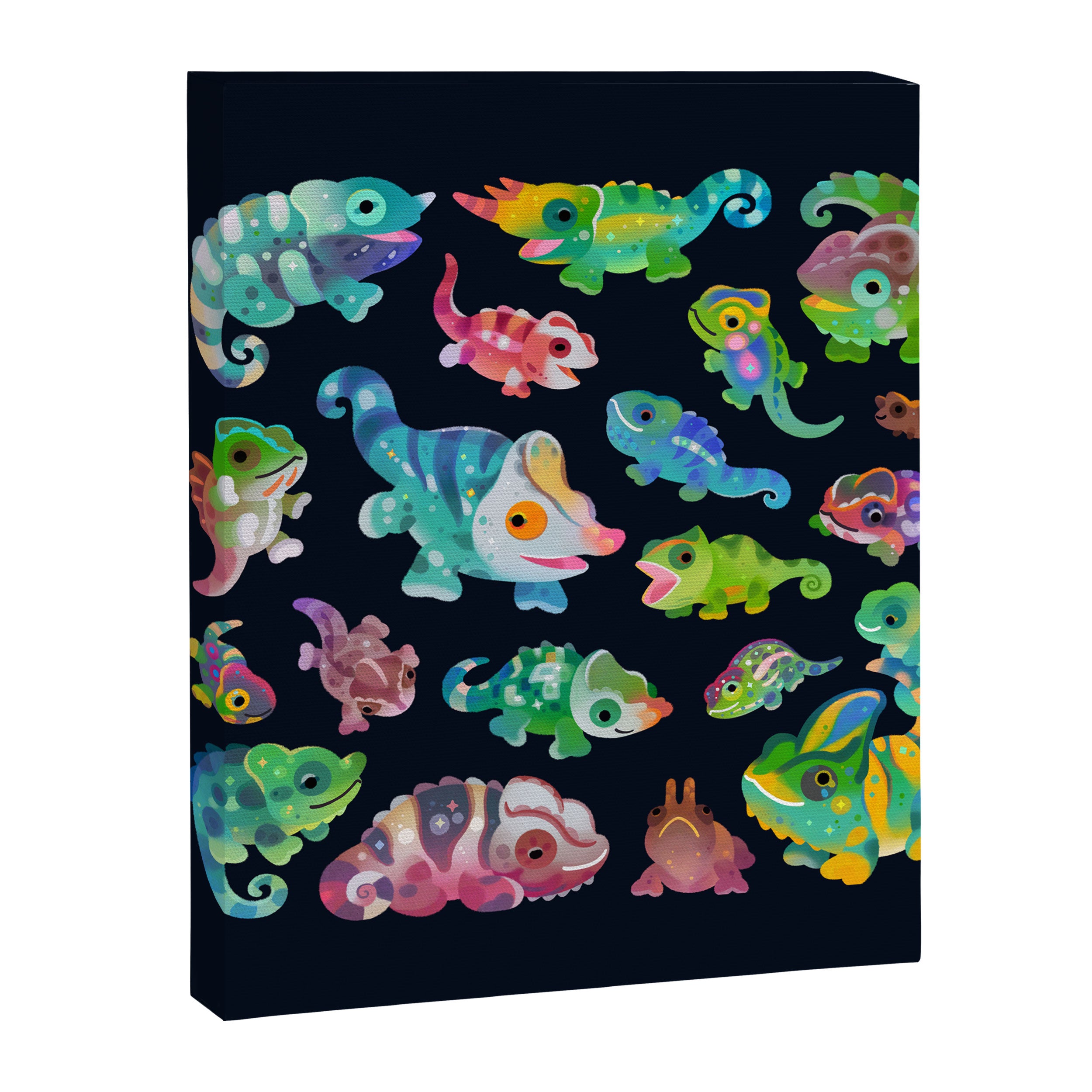 Chameleon Canvas Print Gallery Image 6