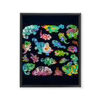 Chameleon Framed Canvas Print Gallery Image 6