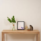 Cherry blossom slug Framed Canvas Print Gallery Image 4