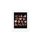 Chicken and Chick - dark Art Print Gallery Image 1