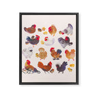 Chicken and Chick Framed Canvas Print Gallery Image 6