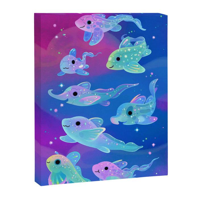Chimaera (Ghost sharks) Canvas Print Gallery Image 1